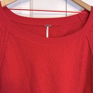 Free People Boatneck Crop Long Sleeve